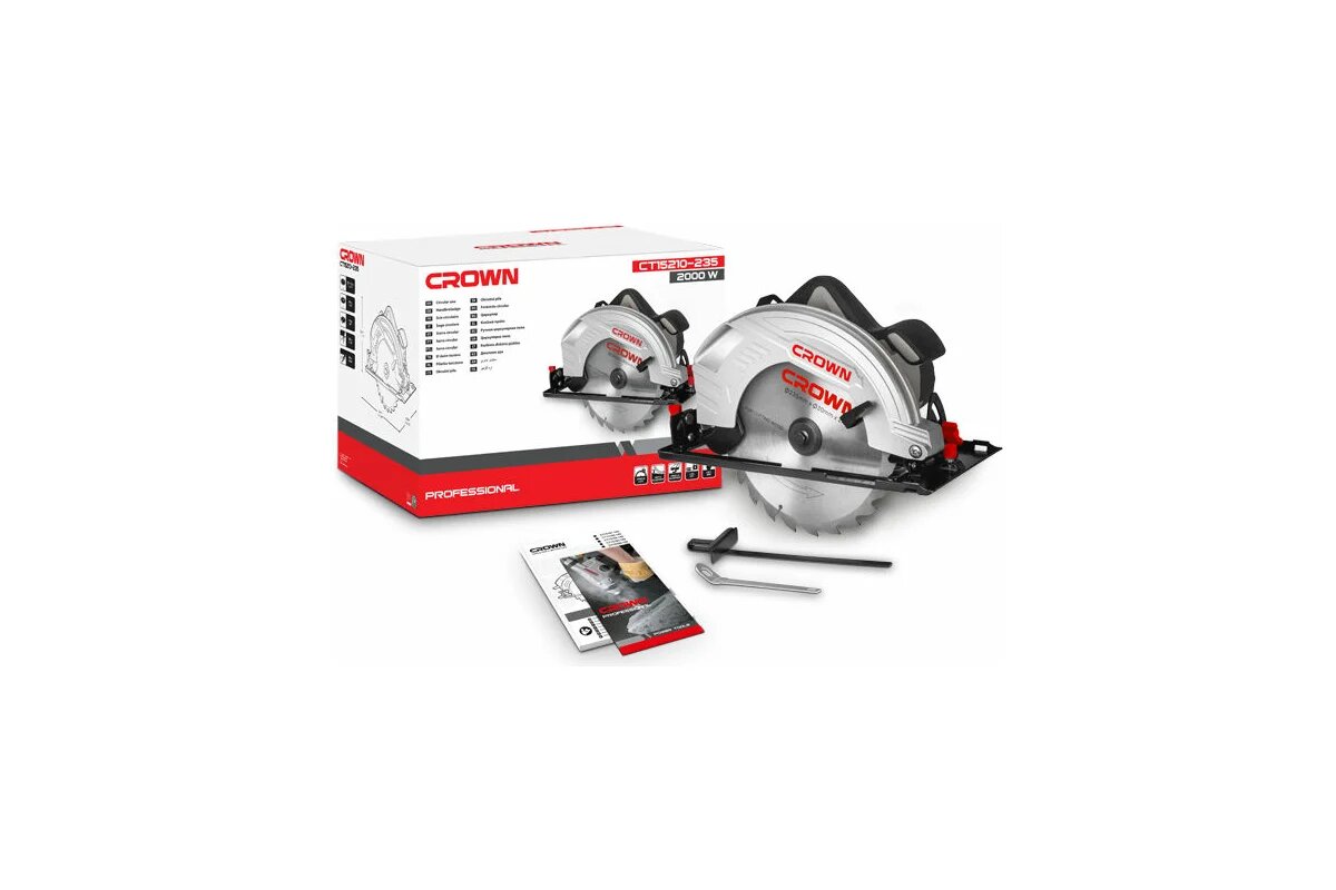 Crown Дисковая пила CT15210-235 — фото 1