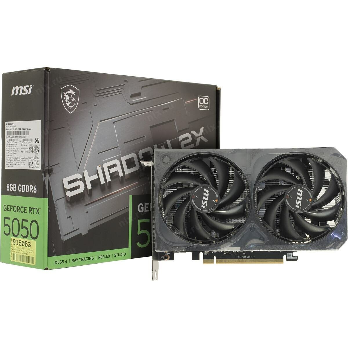 Msi Shadow 2X RTX 5050 8G SHADOW 2X OC