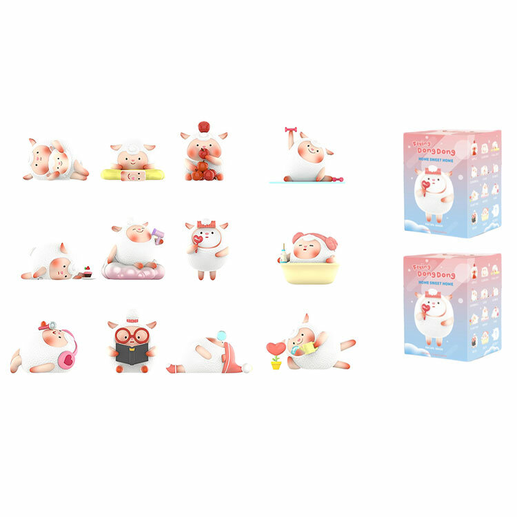Игрушка унисекс POP MART Flying DongDong Sheep Stay at Home Everyday Collection, 2 шт.