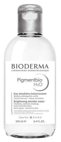 BIODERMA пигментбио Осветляющая мицеллярная вода H2O, 250 мл
