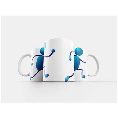 фото Кружка "крупье, палку фигура, человек" 320 мл lotsprints