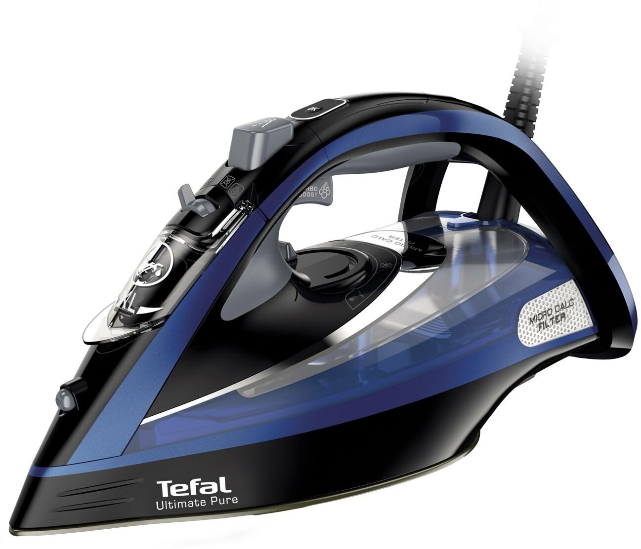 Утюг Tefal FV9848E0, синий/черный