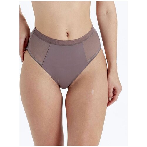 Высокие трусики Naturals High Waisted Brief (Размер: M) (Цвет: бежевый)