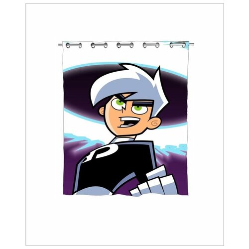 фото Штора в ванную дэнни-призрак, danny phantom №6, goodbrelok