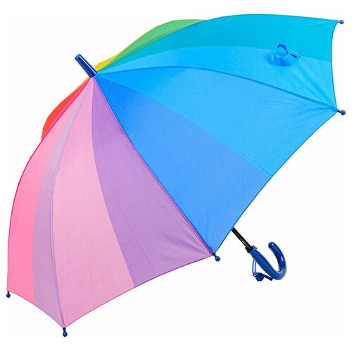 Зонт-трость детский полуавтомат Rain Lucky 612-1 LAC со свистком