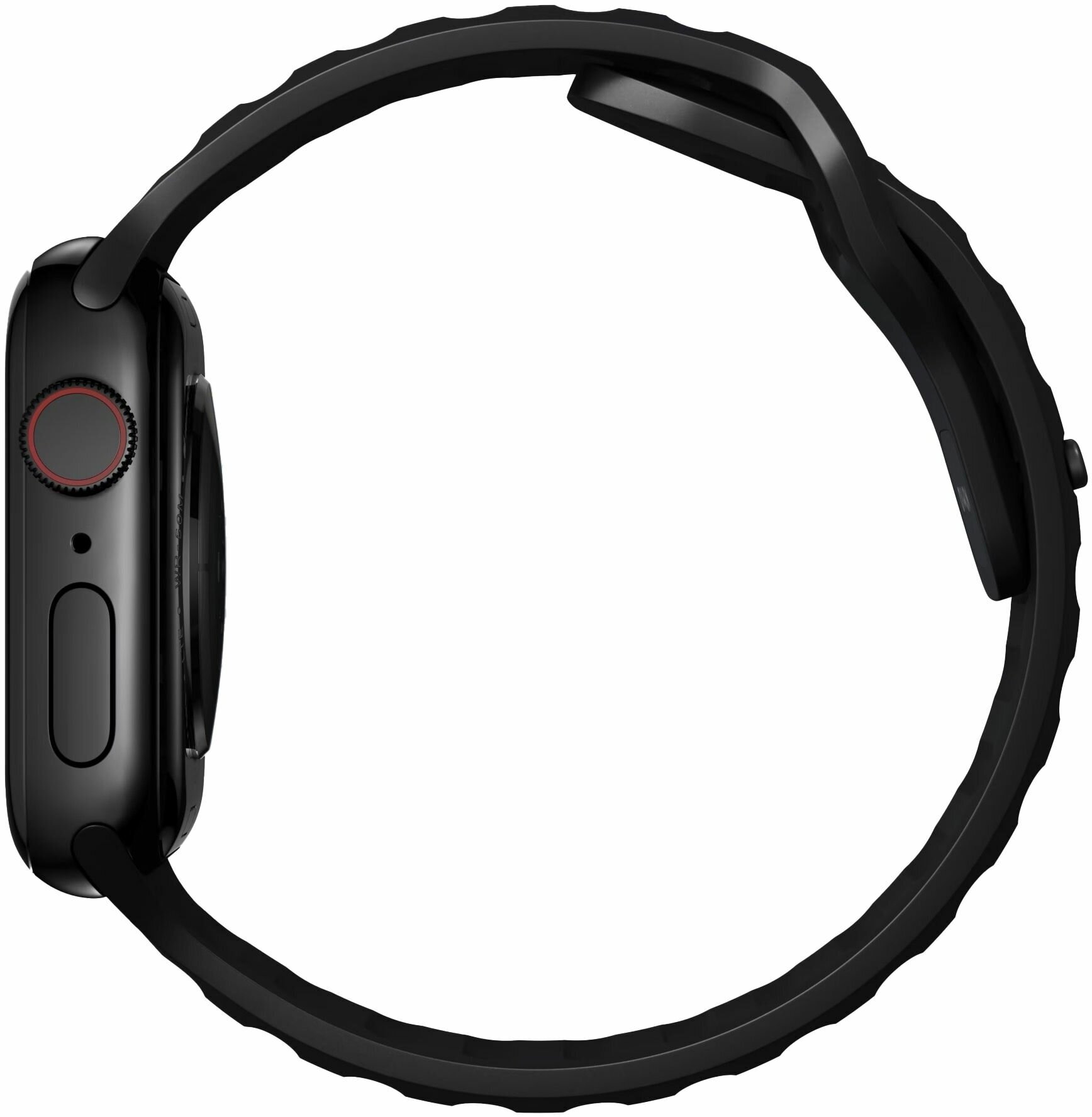 Спортивный ремешок Nomad Sport Band для Apple Watch 42, 44, 45 и 49 мм (Чёрный / Black)