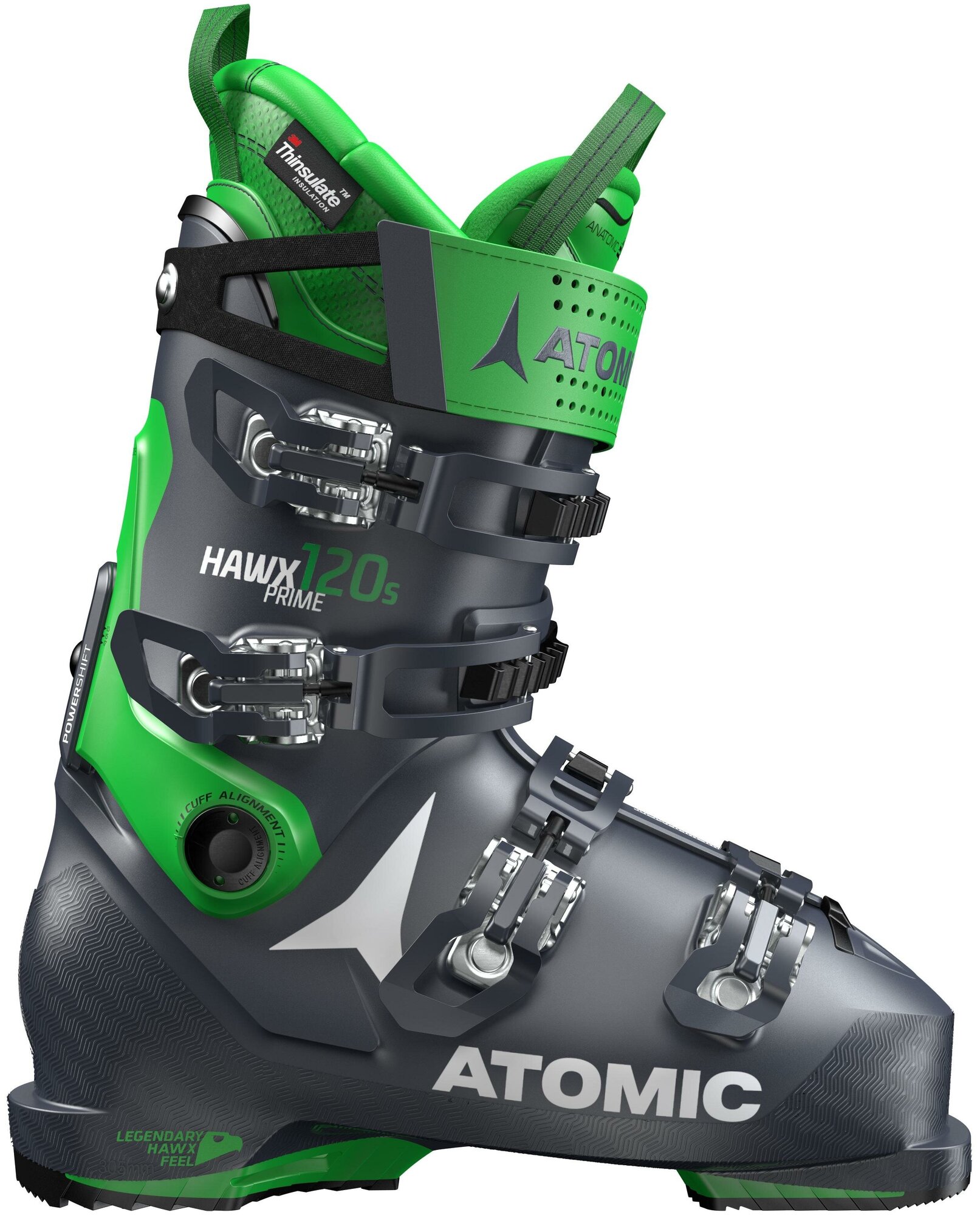 Горнолыжные ботинки ATOMIC Hawx Prime 120 Dark Blue/Green (см:27)