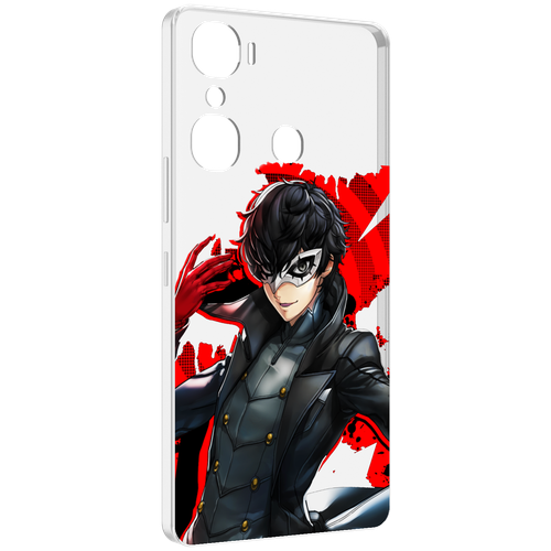 Чехол MyPads Persona 5 для Infinix Hot 12 Pro задняя-панель-накладка-бампер чехол mypads persona 5 art для infinix hot 12 play задняя панель накладка бампер