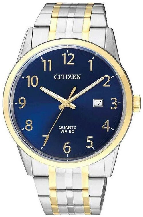 Наручные часы CITIZEN BI5004-51L, синий