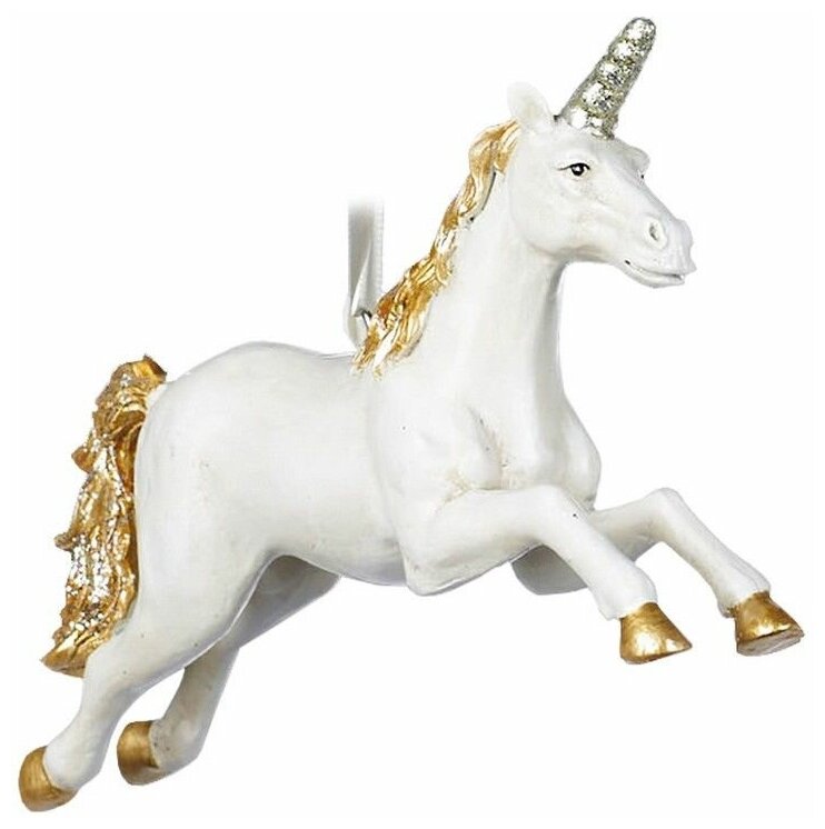 Goodwill Елочная игрушка Златогривый Единорог из Луносвета 15 см, подвеска D 47147
