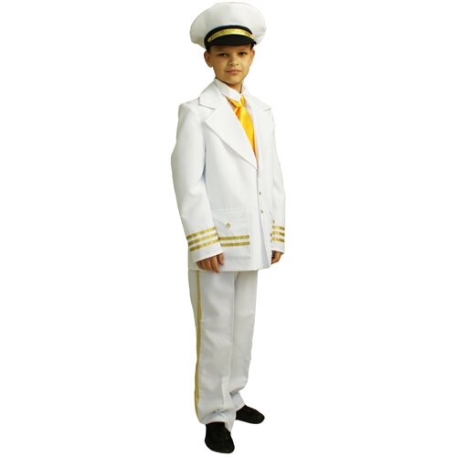 фото Карнавальный костюм для детей птица феникс костюм на 9 мая капитана корабля детский, 146-152 см