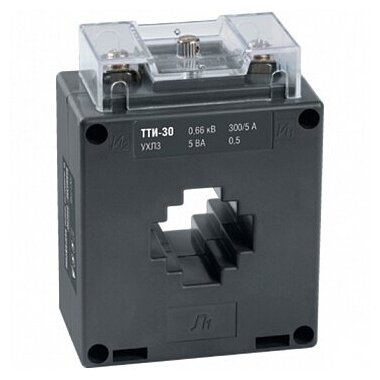 Трансформатор тока ТТИ 200/5А 5ВА кл. т. 05 | код. ITT20-2-05-0200 | IEK (3шт. в упак.)