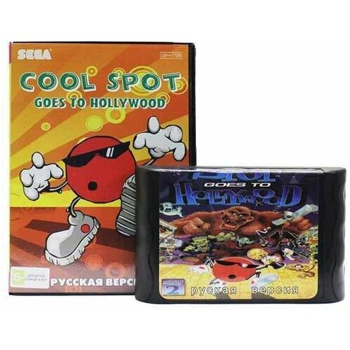 Cool Spot Goes To Hollywood - отличное продолжение игры Cool Spot на Sega