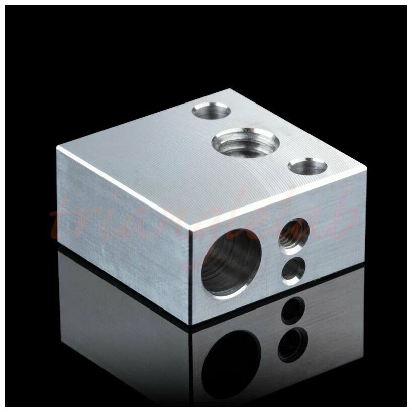 фото Нагревательный блок CR-10 (алюминиевый) от Trianglelab для Ender 3