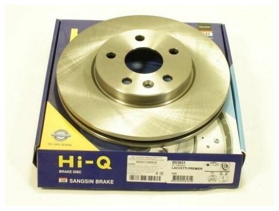 SANGSIN BRAKE SANGSIN BRAKE Диск тормозной SANGSIN BRAKE SD3031 комплект 2 шт