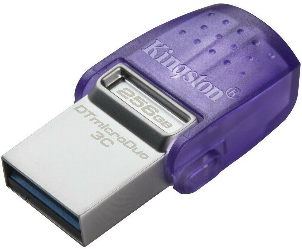 USB Flash накопитель 256Gb Kingston DataTraveler microDuo 3C G3 (DTDUO3CG3/256GB)