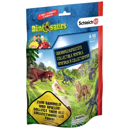 Schleich Dinosaurs 87865/0788 игровые фигурки schleich пакетик сюрприз с тремя фигурками dinosaurs