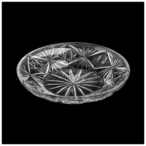 Блюдце хрустальное Неман 123 см 9484 100077 1177₽