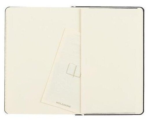 Блокнот Moleskine CLASSIC Medium 115x180мм 240стр. линейка твердая обложка черный 6 шт./кор. - фото №7