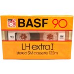 Аудиокассета BASF LH extra I 90 жёлтая - изображение