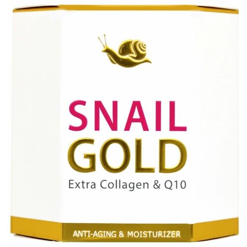 Крем для лица с муцином улитки и коллагеном Snail Gold Thai Herb, 50г.