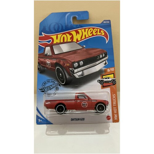 Детская Машинка 1:64 Hot Wheels Редкая модель Datsun 620 из серии HW HOT TRUCKS модель коллекционная