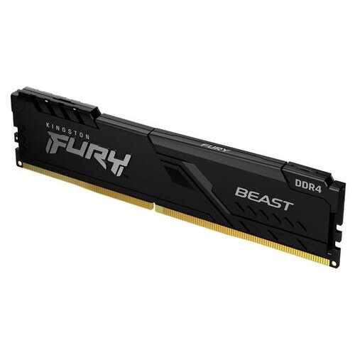 Оперативная память Kingston FURY Beast 16 ГБ DDR4 2666 МГц DIMM CL16 KF426C16BB1/16 оперативная память 16 gb 2666 mhz kingston fury beast black kf426c16bb1 16