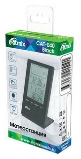 Метеостанция RITMIX CAT-040 (черный) черный - фотография № 12