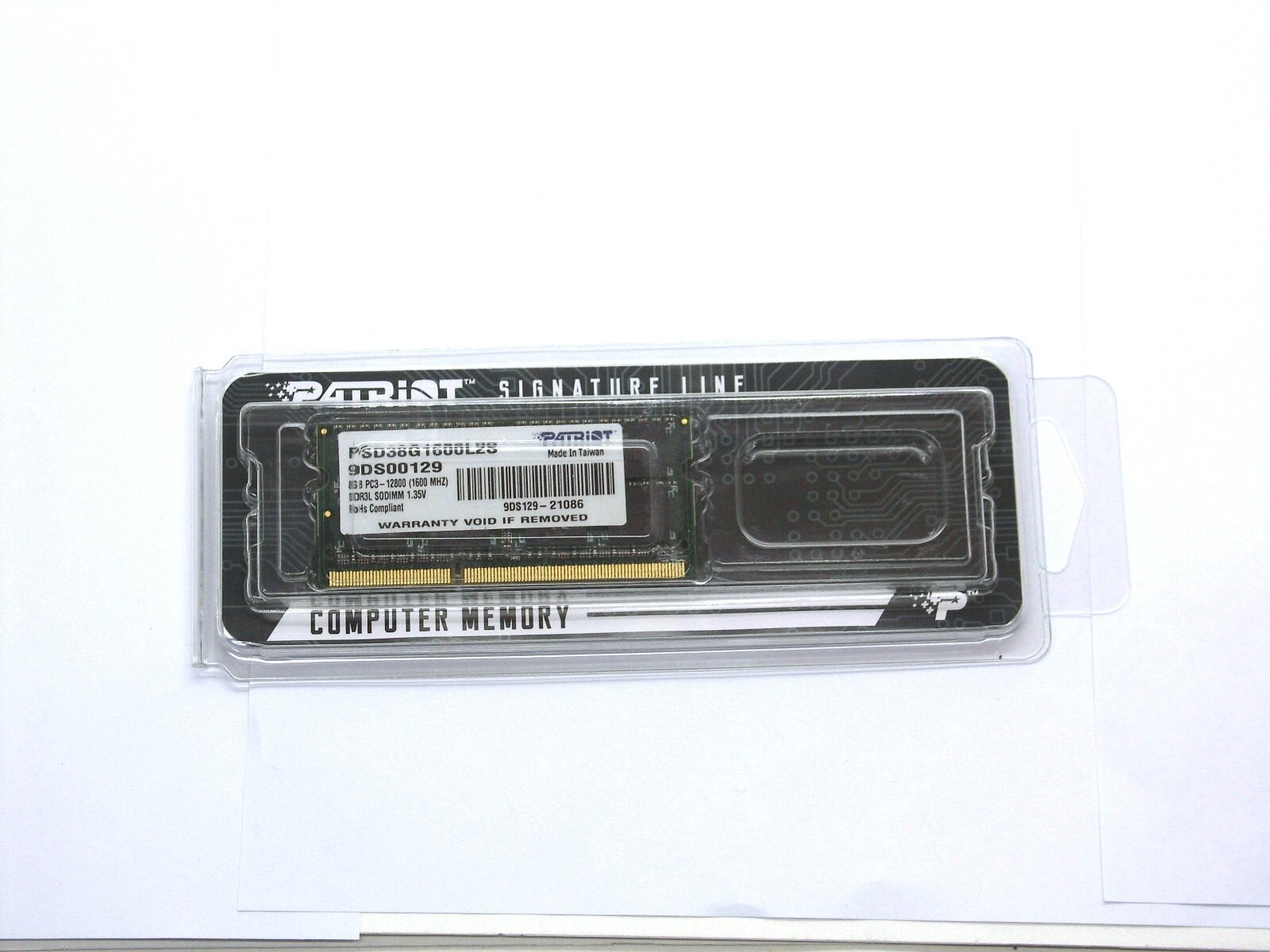 SO-DIMM DDR3L, 8ГБ, Patriot - фото №3