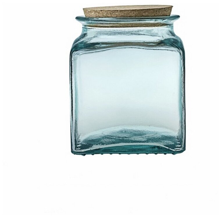 фото Банка Квадрато San Miguel Traditional / 13 см, Стекло / Испания