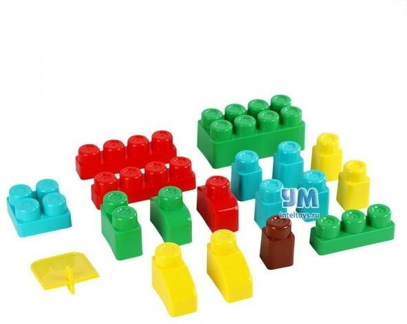 Десятое королевство TD03909 Конструктор пластиковый Baby Blocks "Пит-стоп" 30 деталей - фото №11