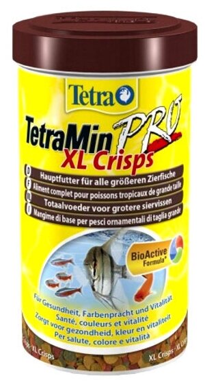 Корм для рыб TetraMin XL Crisps 500мл крупные чипсы - фотография № 13