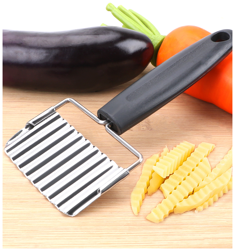 Волнистый нож, овощерезка для фруктов овощей и сыра