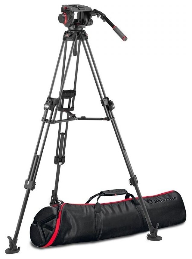 Видеоштатив Manfrotto MVK509TWINFC Fast Twin карбоновый с головой 509HD