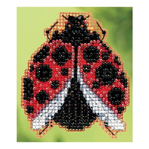 фото Набор для вышивания mill hill mh185103 божья коровка