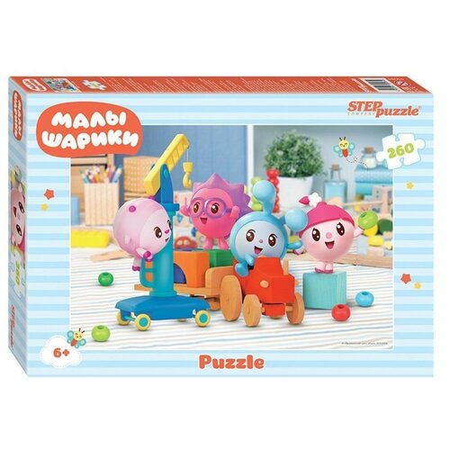 step puzzle пазл 260 малышарики 95084 степ 24 Пазл 260 Малышарики 95084