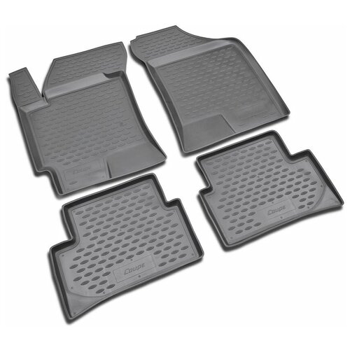 фото Коврики в салон hyundai coupe 2001->, 4 шт. (полиуретан) nlc.20.16.210k 18021