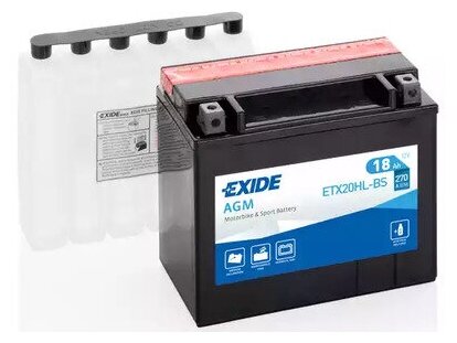 ETX20HLBS EXIDE Аккумуляторная батарея