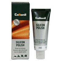 Пропитывающий крем COLLONIL Classic Silicon Polish для чистки, защиты и ухода за гладкой кожей, цвет темно-синий, 75ml