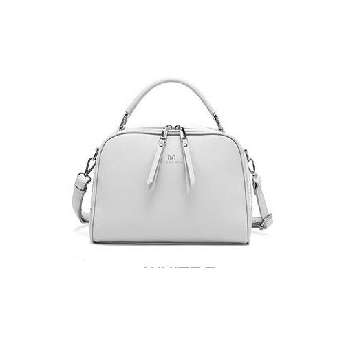 Сумка  кросс-боди Johnny, экокожа, искусственная кожа, белый