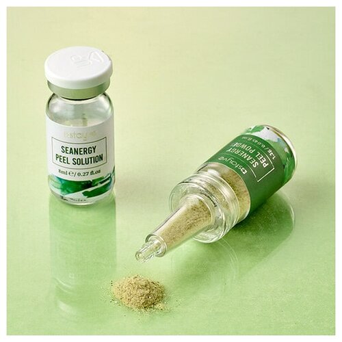 Stayve Peel Seanergy Бескислотный пилинг для лица с микроиглами природного происхождения / для чистки кожи /5 комплектов (1.3г порошок + 8мл раствора)