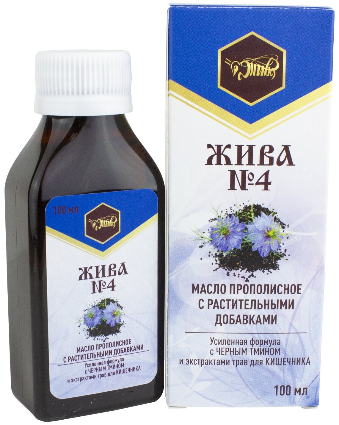 фото Масло для кишечника «жива №4»