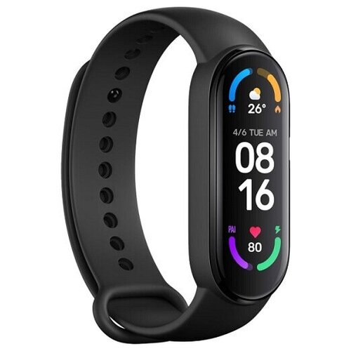 фото Умный браслет xiaomi mi smart band 6 cn, черный