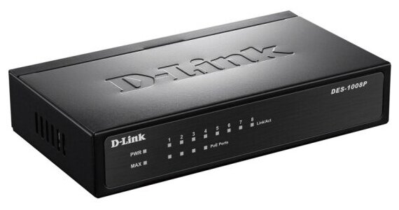 Коммутатор D-link DES-1008P/C1A