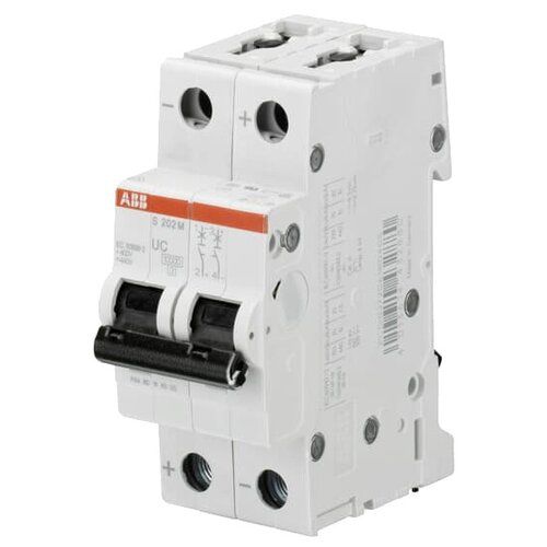 Автоматический выключатель ABB S202M-UC (C) 10kA 16 А