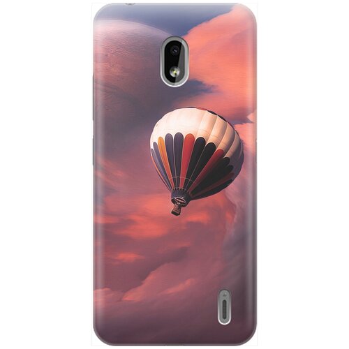 фото Re:pa накладка transparent для nokia 2.2 с принтом "воздушный шар и волшебство"