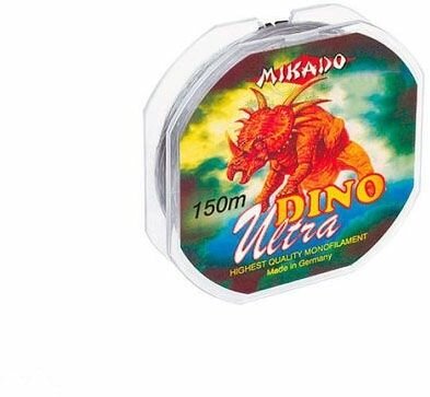 Леска мононить Mikado DINO ULTRA 0,20 (150 м) - 5.30 кг. ZTB-020