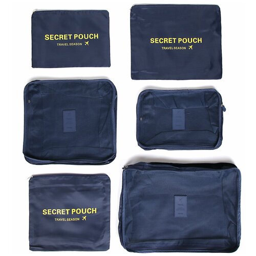 органайзер для сумки 13х26 см синий Органайзер для сумки FABRETTI, 30х40х12 см, синий