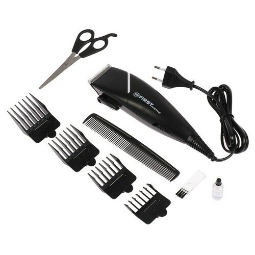Машинка для стрижки FIRST FA-5674-4 15 Вт 4 насадки 220 В чёрная 187800₽