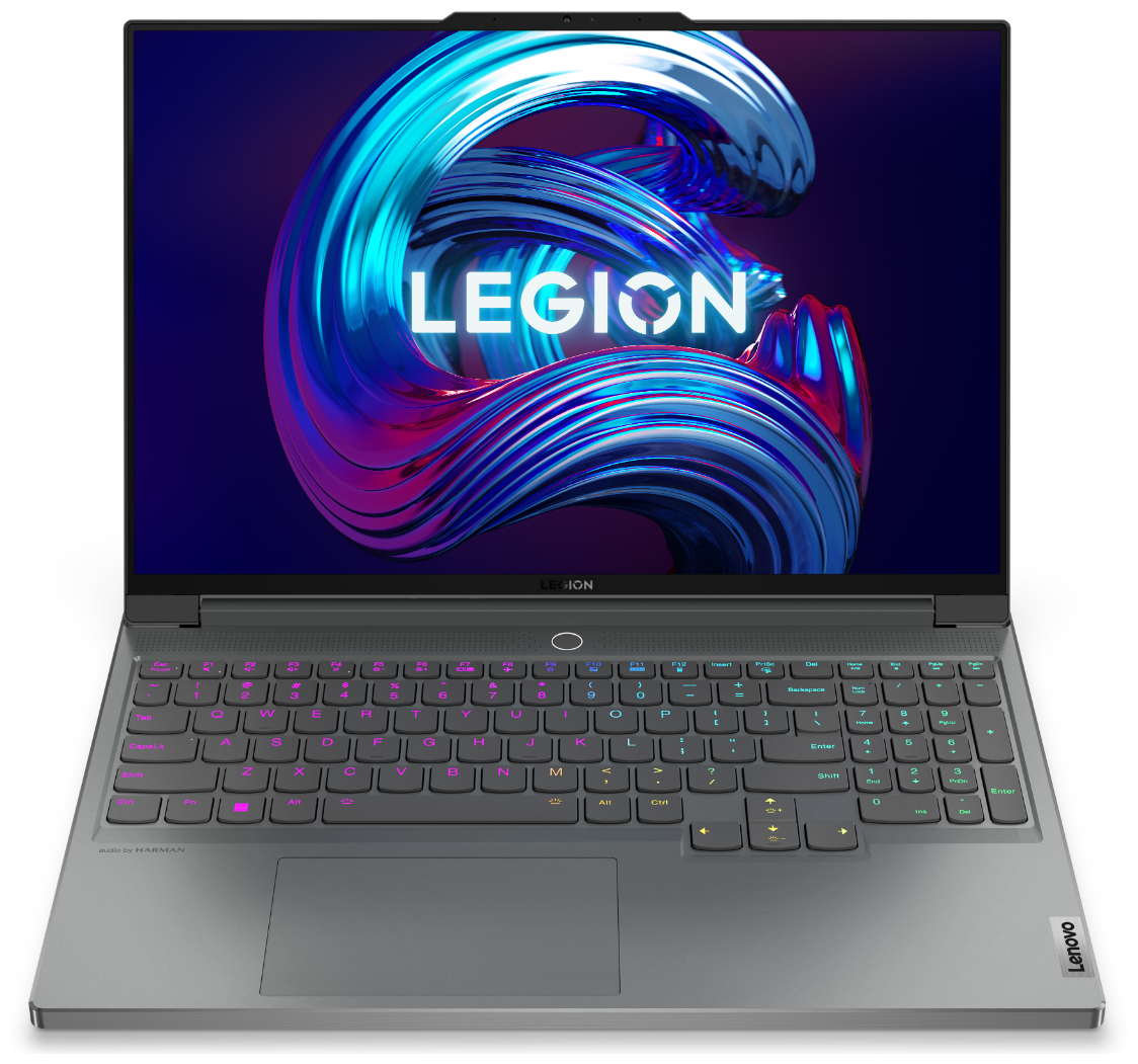 Ноутбук Lenovo Legion 7 Gen 7 16" WQXGA IPS/AMD Ryzen 9 6900HX/32GB/1TB SSD/Radeon RX 6850M 12Gb/DOS/NoODD/серый (82UH005KRK)